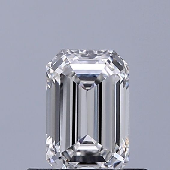 Loose Diamond - EMERALD 0.58ct E VVS1: Loose Diamond - EMERALD 0.58ct E VVS1 Source: This is a real non-mined Diamond that has been grown in a lab Shape: EMERALD Carats: 0.58 Color: E Clarity: VVS1 Certification: IGI Video: Video Link The