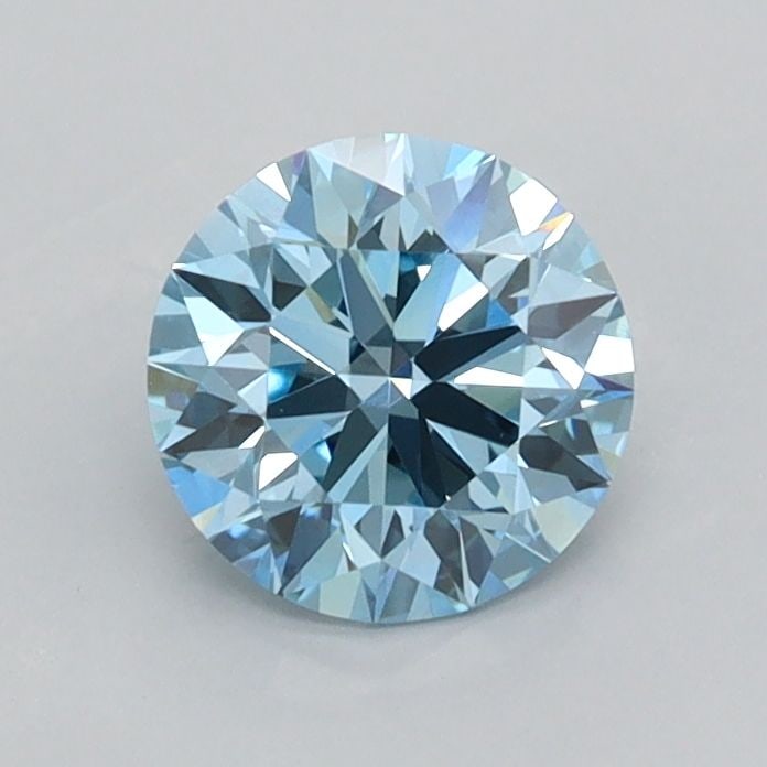 Ideal Loose Diamond - ROUND 0.85ct Fancy Vivid Blue VVS2: Ideal Loose Diamond - ROUND 0.85ct Fancy Vivid Blue VVS2 Source: This is a real non-mined Diamond that has been grown in a lab Shape: ROUND Carats: 0.85 Color: Fancy Vivid Blue Certification: IGI