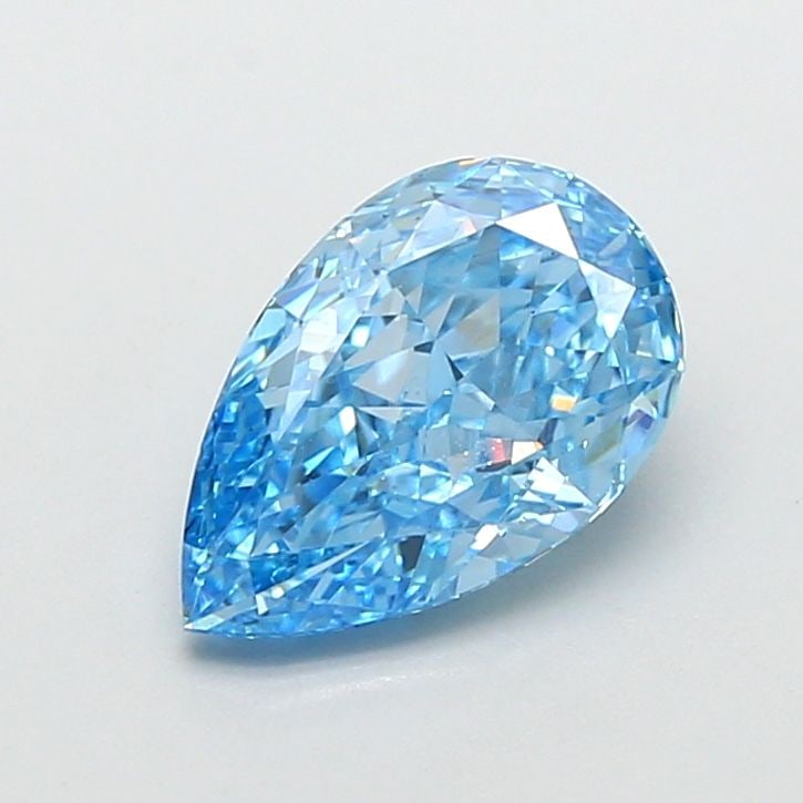 Loose Diamond - PEAR 1.51ct Fancy Vivid Blue VS1: Loose Diamond - PEAR 1.51ct Fancy Vivid Blue VS1 Source: This is a real non-mined Diamond that has been grown in a lab Shape: PEAR Carats: 1.51 Color: Fancy Vivid Blue Certification: IGI Video: Video