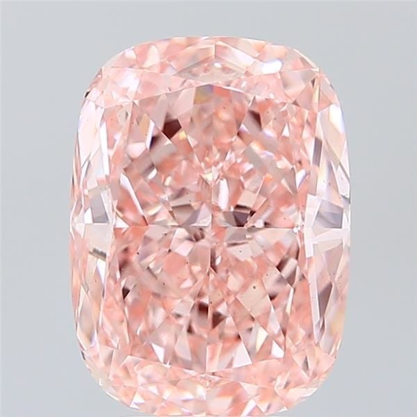 Loose Diamond - CUSHION MODIFIED 5.01ct Fancy Vivid Pink VS2: Loose Diamond - CUSHION MODIFIED 5.01ct Fancy Vivid Pink VS2 Source: This is a real non-mined Diamond that has been grown in a lab Shape: CUSHION MODIFIED Carats: 5.01 Color: Fancy Vivid Pink