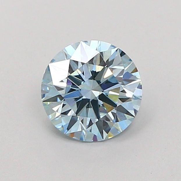 Ideal Loose Diamond - ROUND 1.02ct Fancy Vivid Blue VS1: Ideal Loose Diamond - ROUND 1.02ct Fancy Vivid Blue VS1 Source: This is a real non-mined Diamond that has been grown in a lab Shape: ROUND Carats: 1.02 Color: Fancy Vivid Blue Certification: IGI