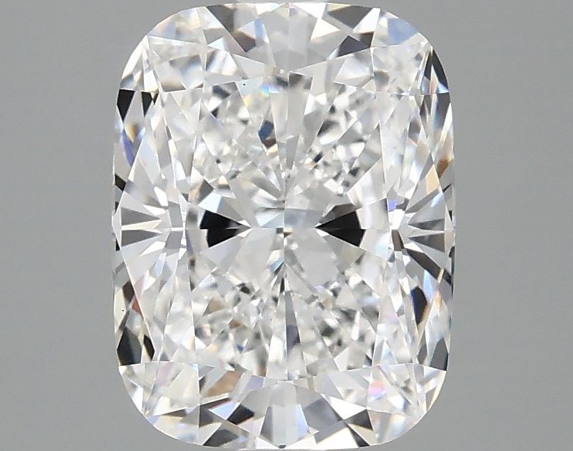 Loose Diamond - CUSHION MODIFIED 2.59ct E VS1: Loose Diamond - CUSHION MODIFIED 2.59ct E VS1 Source: This is a real non-mined Diamond that has been grown in a lab Shape: CUSHION MODIFIED Carats: 2.59 Color: E Clarity: VS1 Certification: IGI