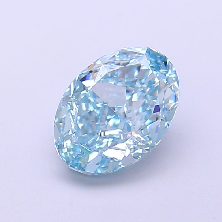 Loose Diamond - OVAL 1.56ct Fancy Vivid Blue VS1: Loose Diamond - OVAL 1.56ct Fancy Vivid Blue VS1 Source: This is a real non-mined Diamond that has been grown in a lab Shape: OVAL Carats: 1.56 Color: Fancy Vivid Blue Certification: IGI Video: Video