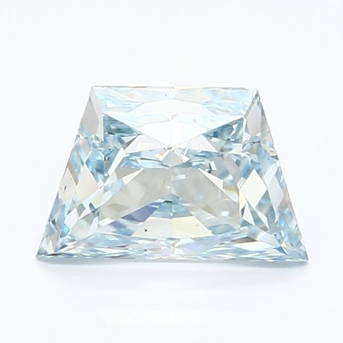 Loose Diamond - TRAPEZOID 2.02ct Fancy Blue VS1: Loose Diamond - TRAPEZOID 2.02ct Fancy Blue VS1 Source: This is a real non-mined Diamond that has been grown in a lab Shape: TRAPEZOID Carats: 2.02 Color: Fancy Blue Certification: IGI Video: Video