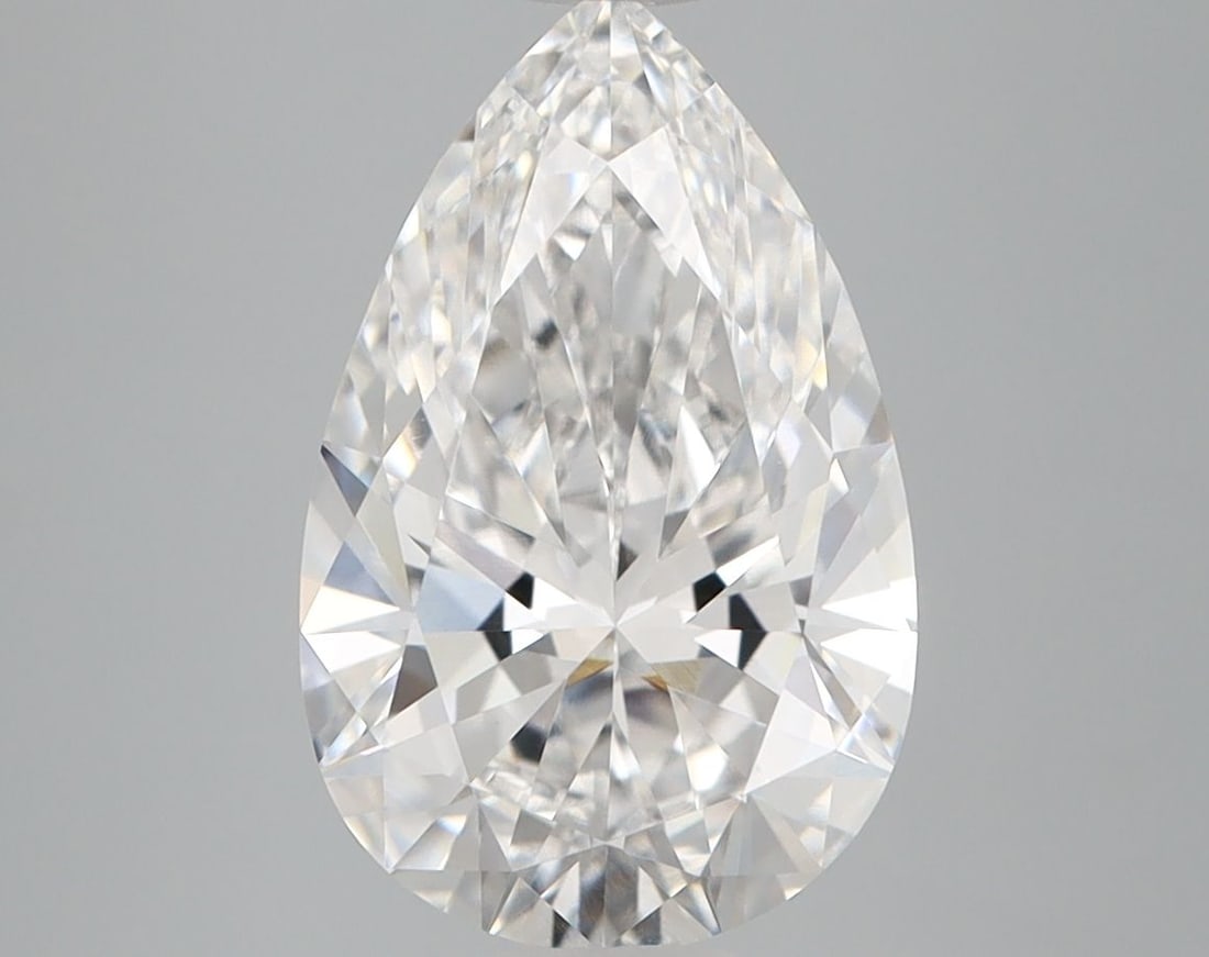 Loose Diamond - PEAR 3.08ct D VVS2: Loose Diamond - PEAR 3.08ct D VVS2 Source: This is a real non-mined Diamond that has been grown in a lab Shape: PEAR Carats: 3.08 Color: D Clarity: VVS2 Certification: IGI Video: Video Link The