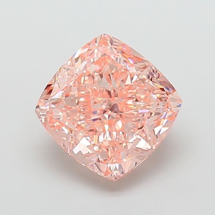 Loose Diamond - CUSHION MODIFIED 10.34ct Fancy Intense Pink VVS2: Loose Diamond - CUSHION MODIFIED 10.34ct Fancy Intense Pink VVS2 Source: This is a real non-mined Diamond that has been grown in a lab Shape: CUSHION MODIFIED Carats: 10.34 Color: Fancy Intense Pink C