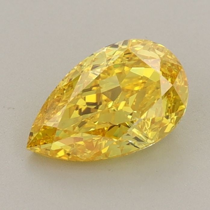 Loose Diamond - PEAR 1.03ct Fancy Vivid Yellow VVS1: Loose Diamond - PEAR 1.03ct Fancy Vivid Yellow VVS1 Source: This is a real non-mined Diamond that has been grown in a lab Shape: PEAR Carats: 1.03 Color: Fancy Vivid Yellow Certification: IGI The Diam