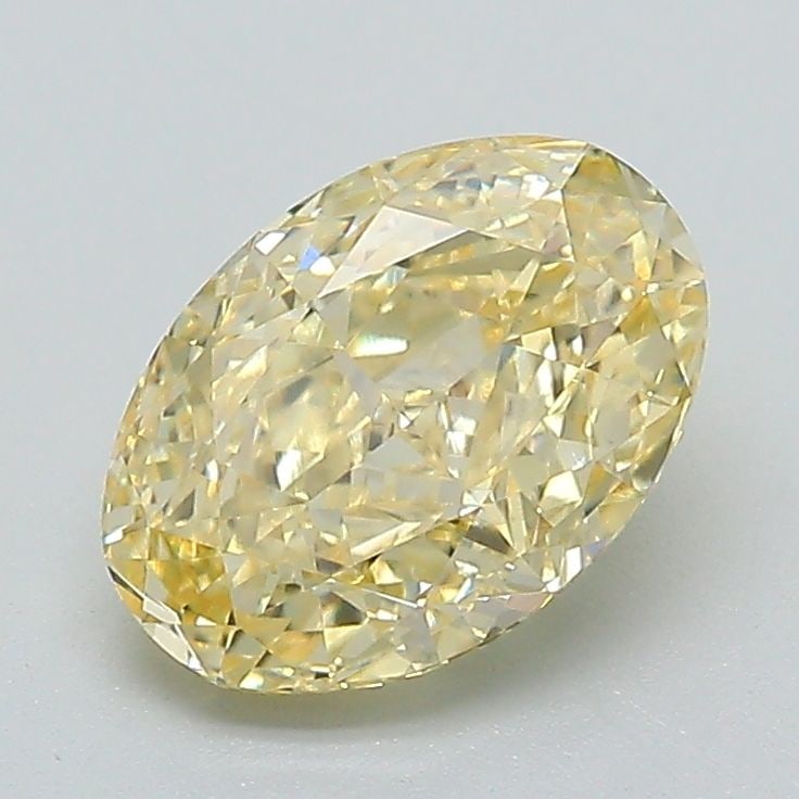 Loose Diamond - OVAL 1.6ct Fancy Intense Yellow VVS2: Loose Diamond - OVAL 1.6ct Fancy Intense Yellow VVS2 Source: This is a real non-mined Diamond that has been grown in a lab Shape: OVAL Carats: 1.6 Color: Fancy Intense Yellow Certification: IGI Video: