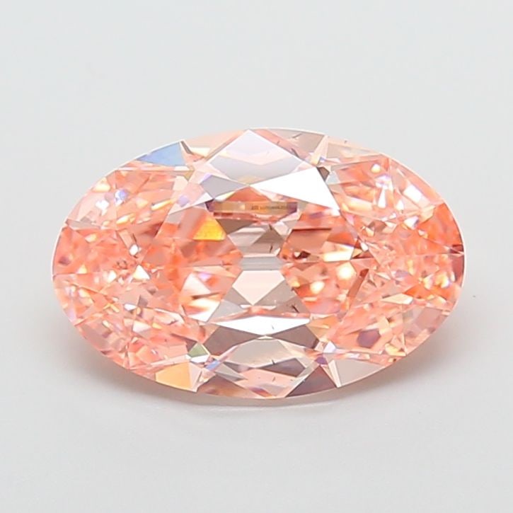 Loose Diamond - OVAL 4.71ct Fancy Vivid Pink VS2: Loose Diamond - OVAL 4.71ct Fancy Vivid Pink VS2 Source: This is a real non-mined Diamond that has been grown in a lab Shape: OVAL Carats: 4.71 Color: Fancy Vivid Pink Certification: IGI Video: