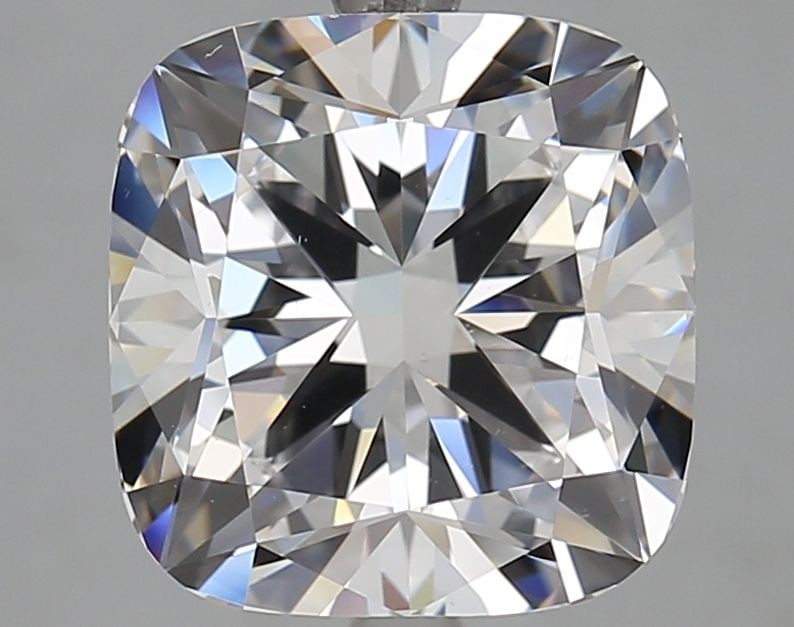 Loose Diamond - CUSHION BRILLIANT 4.82ct D VS2: Loose Diamond - CUSHION BRILLIANT 4.82ct D VS2 Source: This is a real non-mined Diamond that has been grown in a lab Shape: CUSHION BRILLIANT Carats: 4.82 Color: D Clarity: VS2 Certification: GIA Vide
