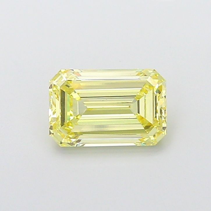 Loose Diamond - EMERALD 4.01ct Fancy Intense Yellow VS2: Loose Diamond - EMERALD 4.01ct Fancy Intense Yellow VS2 Source: This is a real non-mined Diamond that has been grown in a lab Shape: EMERALD Carats: 4.01 Color: Fancy Intense Yellow Certification: IGI