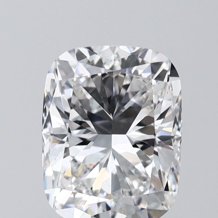 Loose Diamond - CUSHION BRILLIANT 1.0ct D VS2: Loose Diamond - CUSHION BRILLIANT 1.0ct D VS2 Source: This is a real non-mined Diamond that has been grown in a lab Shape: CUSHION BRILLIANT Carats: 1.0 Color: D Clarity: VS2 Certification: IGI