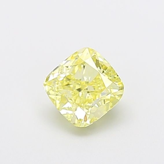 Loose Diamond - CUSHION MODIFIED 0.79ct Fancy Intense Yellow VS1: Loose Diamond - CUSHION MODIFIED 0.79ct Fancy Intense Yellow VS1 Source: This is a real non-mined Diamond that has been grown in a lab Shape: CUSHION MODIFIED Carats: 0.79 Color: Fancy Intense Yellow 