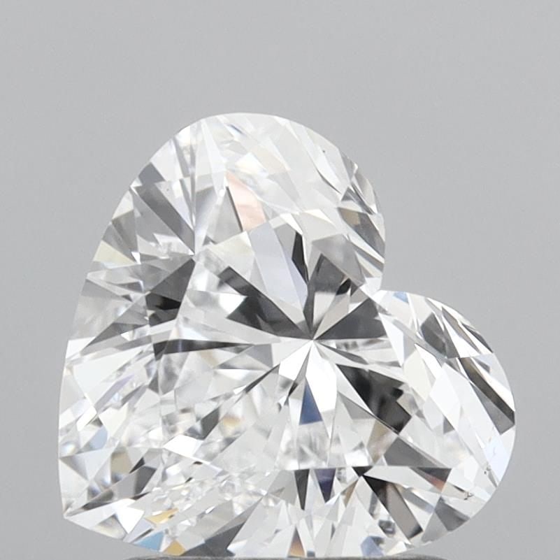 Loose Diamond - HEART 1.51ct D VVS2: Loose Diamond - HEART 1.51ct D VVS2 Source: This is a real non-mined Diamond that has been grown in a lab Shape: HEART Carats: 1.51 Color: D Clarity: VVS2 Certification: IGI Video: