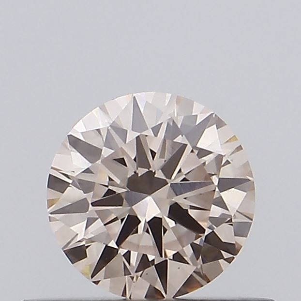 Loose Diamond - ROUND 0.44ct Fancy Brownish Pink VS1: Loose Diamond - ROUND 0.44ct Fancy Brownish Pink VS1 Source: This is a real non-mined Diamond that has been grown in a lab Shape: ROUND Carats: 0.44 Color: Fancy Brownish Pink Certification: IGI Video