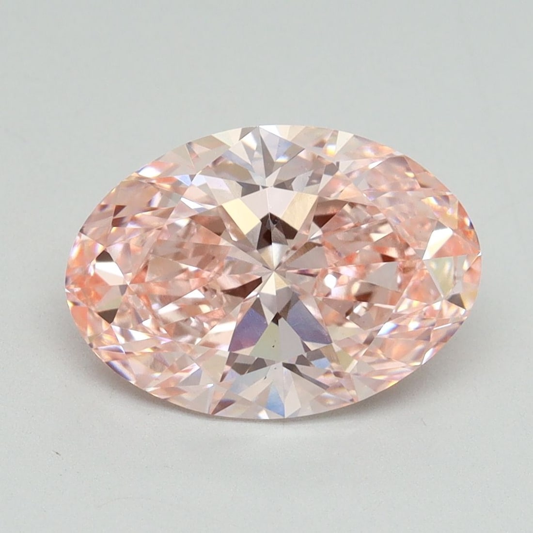 Loose Diamond - OVAL 3.02ct Fancy Vivid Pink VS1: Loose Diamond - OVAL 3.02ct Fancy Vivid Pink VS1 Source: This is a real non-mined Diamond that has been grown in a lab Shape: OVAL Carats: 3.02 Color: Fancy Vivid Pink Certification: IGI Video: