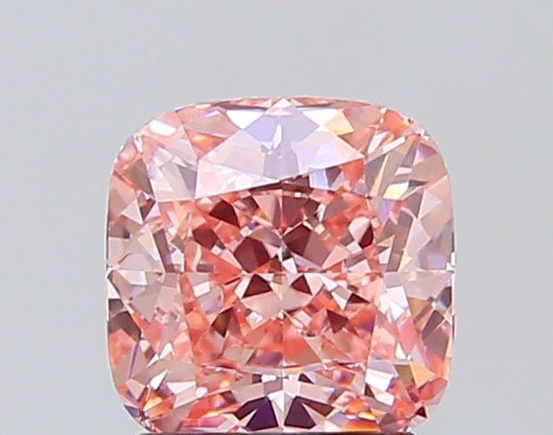 Loose Diamond - CUSHION MODIFIED 2.06ct Fancy Intense Pink VVS2 (1 of 1)