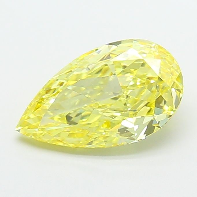 Loose Diamond - PEAR 3.02ct Fancy Intense Yellow VS1: Loose Diamond - PEAR 3.02ct Fancy Intense Yellow VS1 Source: This is a real non-mined Diamond that has been grown in a lab Shape: PEAR Carats: 3.02 Color: Fancy Intense Yellow Certification: IGI Video