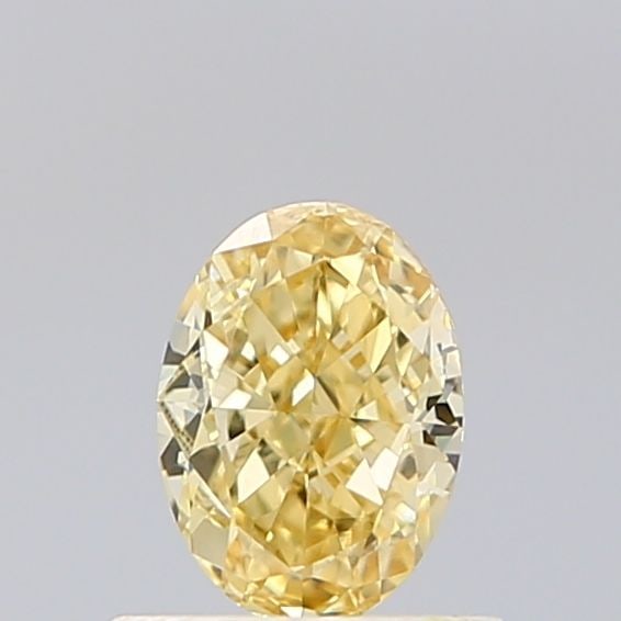 Loose Diamond - OVAL 0.57ct Fancy Yellow VVS2: Loose Diamond - OVAL 0.57ct Fancy Yellow VVS2 Source: This is a real non-mined Diamond that has been grown in a lab Shape: OVAL Carats: 0.57 Color: Fancy Yellow Certification: IGI Video:
