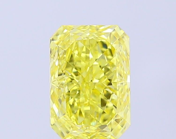 Loose Diamond - RADIANT 2.02ct Fancy Intense Yellow VVS2: Loose Diamond - RADIANT 2.02ct Fancy Intense Yellow VVS2 Source: This is a real non-mined Diamond that has been grown in a lab Shape: RADIANT Carats: 2.02 Color: Fancy Intense Yellow Certification: IG