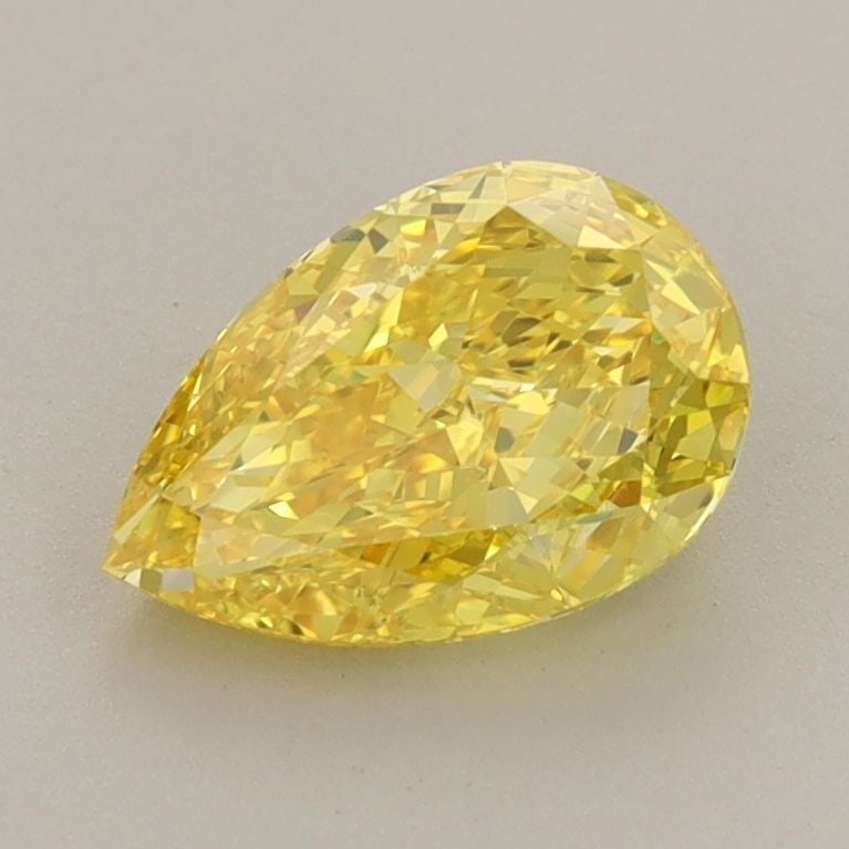 Loose Diamond - PEAR 1.21ct Fancy Vivid Yellow VVS1: Loose Diamond - PEAR 1.21ct Fancy Vivid Yellow VVS1 Source: This is a real non-mined Diamond that has been grown in a lab Shape: PEAR Carats: 1.21 Color: Fancy Vivid Yellow Certification: IGI Video: