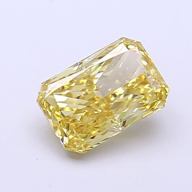 Loose Diamond - RADIANT 1.03ct Fancy Vivid Yellow VS2: Loose Diamond - RADIANT 1.03ct Fancy Vivid Yellow VS2 Source: This is a real non-mined Diamond that has been grown in a lab Shape: RADIANT Carats: 1.03 Color: Fancy Vivid Yellow Certification: NONE Vi