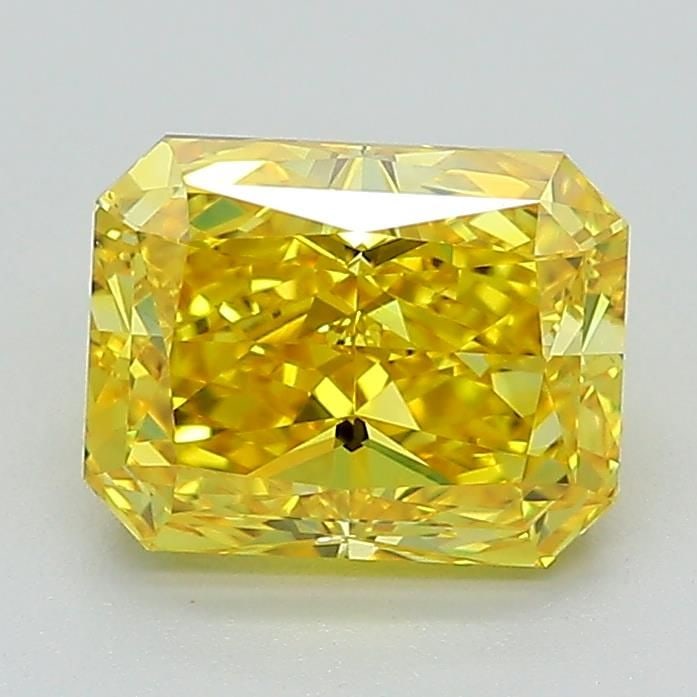 Loose Diamond - RADIANT 1.82ct Fancy Vivid Yellow VS1: Loose Diamond - RADIANT 1.82ct Fancy Vivid Yellow VS1 Source: This is a real non-mined Diamond that has been grown in a lab Shape: RADIANT Carats: 1.82 Color: Fancy Vivid Yellow Certification: IGI Vid