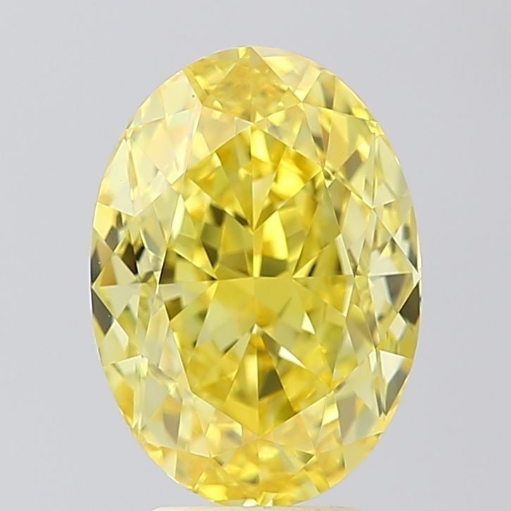 Loose Diamond - OVAL 4.62ct Fancy Vivid Yellow VVS2 (1 of 1)