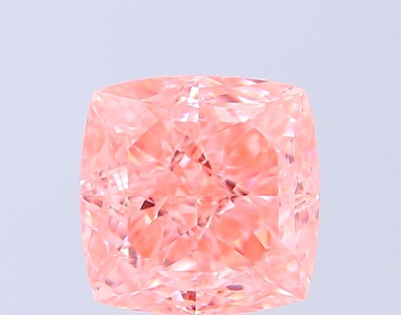 Loose Diamond - CUSHION MODIFIED 2.02ct Fancy Vivid Pink VS1: Loose Diamond - CUSHION MODIFIED 2.02ct Fancy Vivid Pink VS1 Source: This is a real non-mined Diamond that has been grown in a lab Shape: CUSHION MODIFIED Carats: 2.02 Color: Fancy Vivid Pink Certific