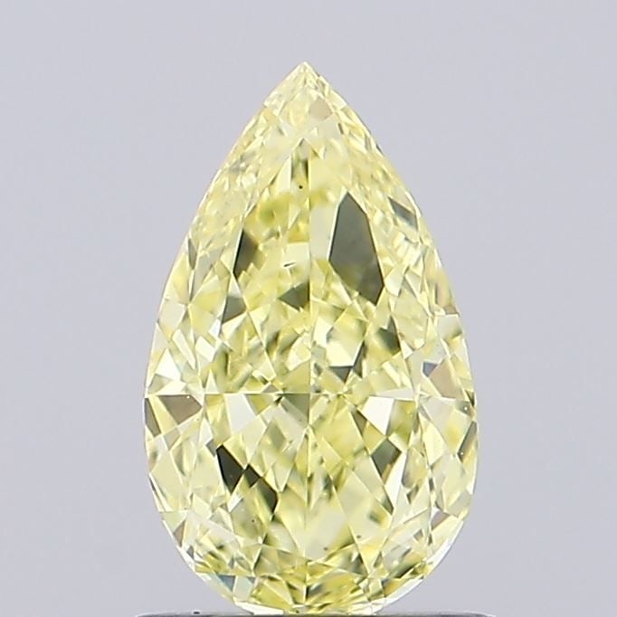 Loose Diamond - PEAR 1.04ct Fancy Intense Yellow VS1: Loose Diamond - PEAR 1.04ct Fancy Intense Yellow VS1 Source: This is a real non-mined Diamond that has been grown in a lab Shape: PEAR Carats: 1.04 Color: Fancy Intense Yellow Certification: IGI Video