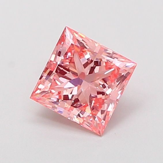 Loose Diamond - PRINCESS 0.73ct Fancy Vivid Pink VS1: Loose Diamond - PRINCESS 0.73ct Fancy Vivid Pink VS1 Source: This is a real non-mined Diamond that has been grown in a lab Shape: PRINCESS Carats: 0.73 Color: Fancy Vivid Pink Certification: NONE Vide