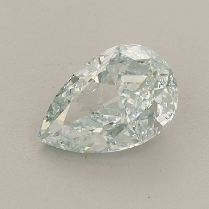 Loose Diamond - PEAR 0.72ct Fancy Intense Blue Green VS1: Loose Diamond - PEAR 0.72ct Fancy Intense Blue Green VS1 Source: This is a real non-mined Diamond that has been grown in a lab Shape: PEAR Carats: 0.72 Color: Fancy Intense Blue Green Certification: I