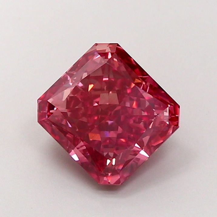 Loose Diamond - RADIANT 4.19ct Fancy Vivid Brownish Pink VVS2: Loose Diamond - RADIANT 4.19ct Fancy Vivid Brownish Pink VVS2 Source: This is a real non-mined Diamond that has been grown in a lab Shape: RADIANT Carats: 4.19 Color: Fancy Vivid Brownish Pink Certifi