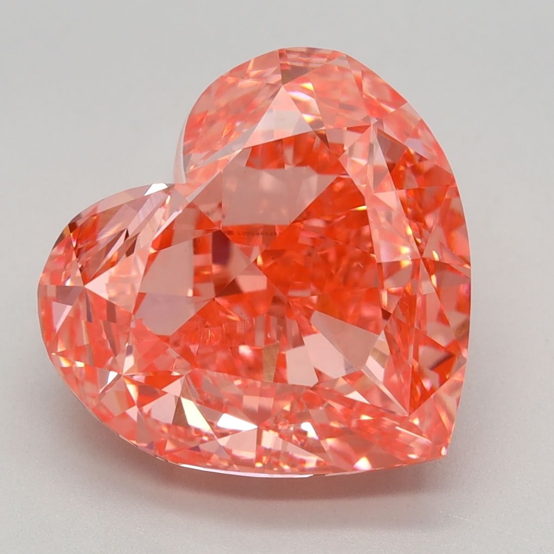 Loose Diamond - HEART 6.12ct Fancy Vivid Pink VVS2: Loose Diamond - HEART 6.12ct Fancy Vivid Pink VVS2 Source: This is a real non-mined Diamond that has been grown in a lab Shape: HEART Carats: 6.12 Color: Fancy Vivid Pink Certification: IGI Video: