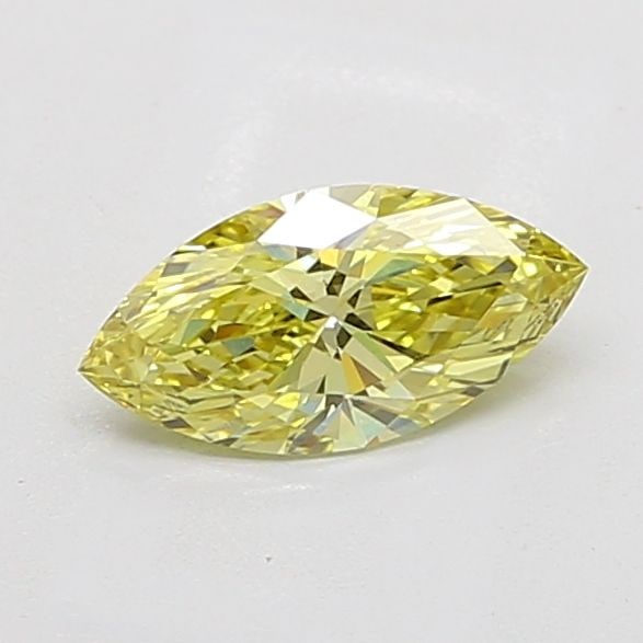 Loose Diamond - MARQUISE 1.09ct Fancy Intense Yellow VS1: Loose Diamond - MARQUISE 1.09ct Fancy Intense Yellow VS1 Source: This is a real non-mined Diamond that has been grown in a lab Shape: MARQUISE Carats: 1.09 Color: Fancy Intense Yellow Certification: I