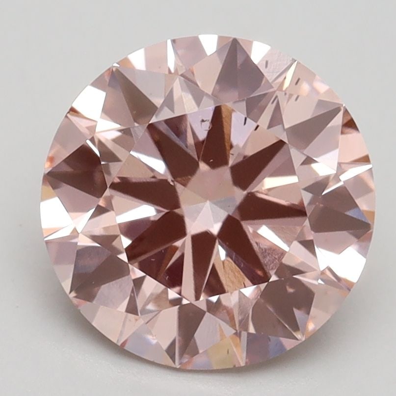 Loose Diamond - ROUND 2.7ct Fancy Intense Pink SI1: Loose Diamond - ROUND 2.7ct Fancy Intense Pink SI1 Source: This is a real non-mined Diamond that has been grown in a lab Shape: ROUND Carats: 2.7 Color: Fancy Intense Pink Certification: IGI Video: