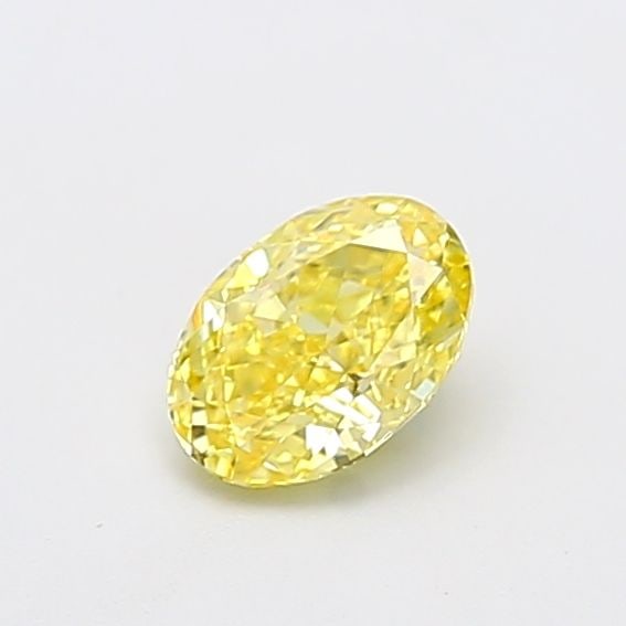 Loose Diamond - OVAL 0.71ct Fancy Vivid Yellow VS2: Loose Diamond - OVAL 0.71ct Fancy Vivid Yellow VS2 Source: This is a real non-mined Diamond that has been grown in a lab Shape: OVAL Carats: 0.71 Color: Fancy Vivid Yellow Certification: IGI Video: