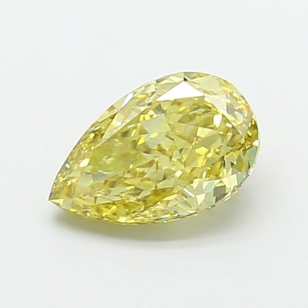 Loose Diamond - PEAR 2.02ct Fancy Yellow VS1: Loose Diamond - PEAR 2.02ct Fancy Yellow VS1 Source: This is a real non-mined Diamond that has been grown in a lab Shape: PEAR Carats: 2.02 Color: Fancy Yellow Certification: IGI Video: