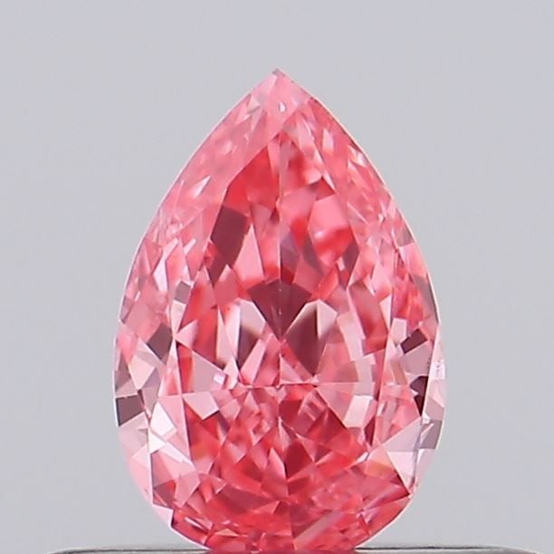 Loose Diamond - PEAR 0.28ct Fancy Vivid Pink VVS2: Loose Diamond - PEAR 0.28ct Fancy Vivid Pink VVS2 Source: This is a real non-mined Diamond that has been grown in a lab Shape: PEAR Carats: 0.28 Color: Fancy Vivid Pink Certification: NONE Video:
