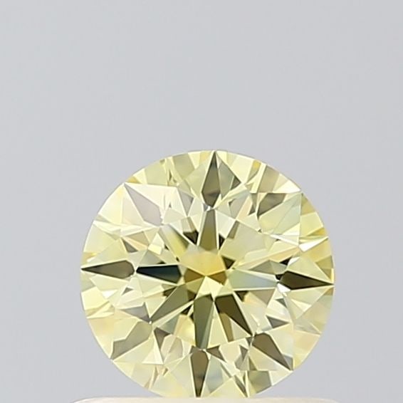 Ideal Loose Diamond - ROUND 0.51ct Fancy Yellow VS1: Ideal Loose Diamond - ROUND 0.51ct Fancy Yellow VS1 Source: This is a real non-mined Diamond that has been grown in a lab Shape: ROUND Carats: 0.51 Color: Fancy Yellow Certification: IGI Video: