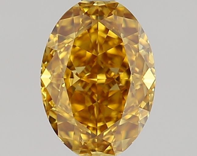Loose Diamond - OVAL 0.6ct Fancy Deep Brownish Orangey Yellow VS1: Loose Diamond - OVAL 0.6ct Fancy Deep Brownish Orangey Yellow VS1 Source: Natural Shape: OVAL Carats: 0.6 Color: Fancy Deep Brownish Orangey Yellow Certification: GIA Video: