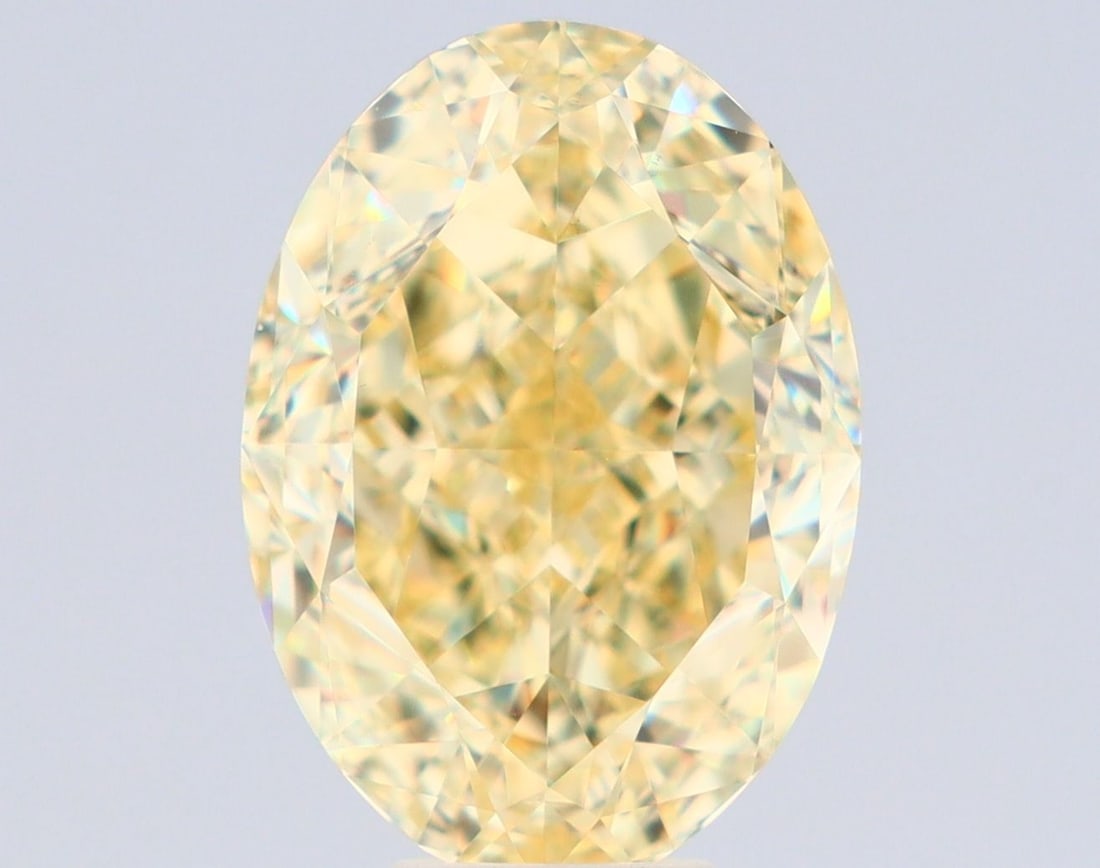 Loose Diamond - OVAL 8.01ct Fancy Yellow VS1: Loose Diamond - OVAL 8.01ct Fancy Yellow VS1 Source: Natural Shape: OVAL Carats: 8.01 Color: Fancy Yellow Certification: GIA Video: