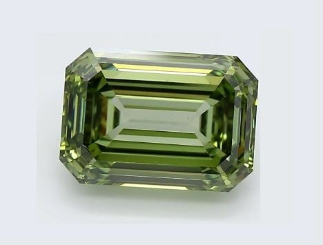 Loose Diamond - EMERALD 4.0ct Fancy Vivid Green VS1: Loose Diamond - EMERALD 4.0ct Fancy Vivid Green VS1 Source: This is a real non-mined Diamond that has been grown in a lab Shape: EMERALD Carats: 4.0 Color: Fancy Vivid Green Certification: IGI Video: