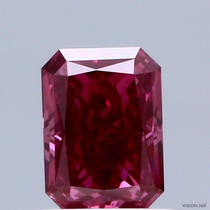Loose Diamond - RADIANT 1.01ct Fancy Deep Pink VS2 (1 of 1)