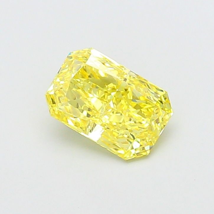 Loose Diamond - RADIANT 2.24ct Fancy Vivid Yellow VS1: Loose Diamond - RADIANT 2.24ct Fancy Vivid Yellow VS1 Source: This is a real non-mined Diamond that has been grown in a lab Shape: RADIANT Carats: 2.24 Color: Fancy Vivid Yellow Certification: IGI Vid