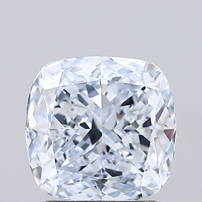 Loose Diamond - CUSHION MODIFIED 2.05ct Fancy Light Blue VS1: Loose Diamond - CUSHION MODIFIED 2.05ct Fancy Light Blue VS1 Source: This is a real non-mined Diamond that has been grown in a lab Shape: CUSHION MODIFIED Carats: 2.05 Color: Fancy Light Blue Certific