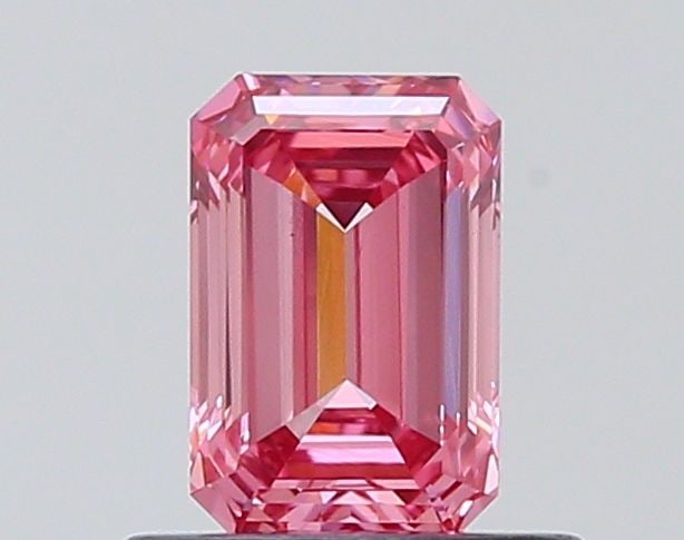 Loose Diamond - EMERALD 0.62ct Fancy Reddish Red VVS1: Loose Diamond - EMERALD 0.62ct Fancy Reddish Red VVS1 Source: This is a real non-mined Diamond that has been grown in a lab Shape: EMERALD Carats: 0.62 Color: Fancy Reddish Red Certification: NONE Vid