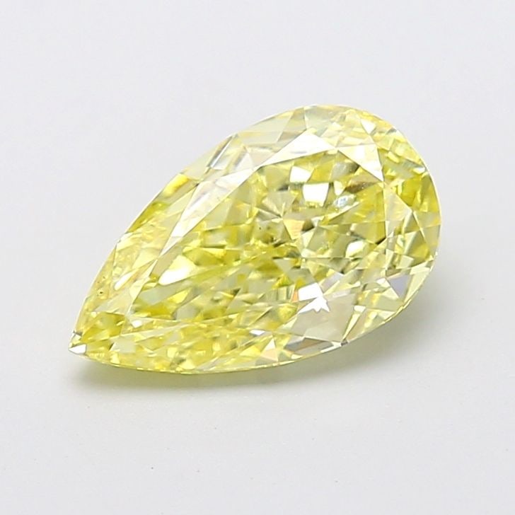 Loose Diamond - PEAR 2.56ct Fancy Intense Yellow VVS2: Loose Diamond - PEAR 2.56ct Fancy Intense Yellow VVS2 Source: This is a real non-mined Diamond that has been grown in a lab Shape: PEAR Carats: 2.56 Color: Fancy Intense Yellow Certification: IGI Vide
