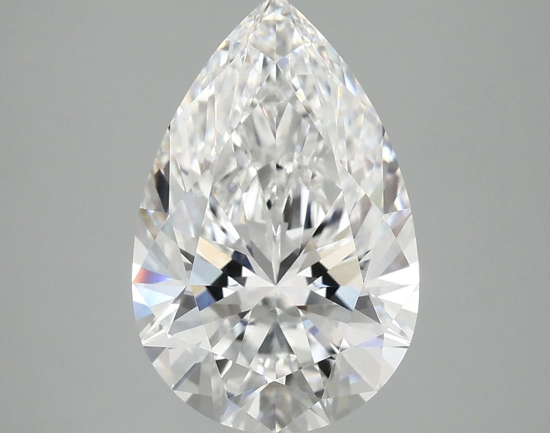 Loose Diamond - PEAR 3.9ct D VVS2: Loose Diamond - PEAR 3.9ct D VVS2 Source: This is a real non-mined Diamond that has been grown in a lab Shape: PEAR Carats: 3.9 Color: D Clarity: VVS2 Certification: IGI Video: