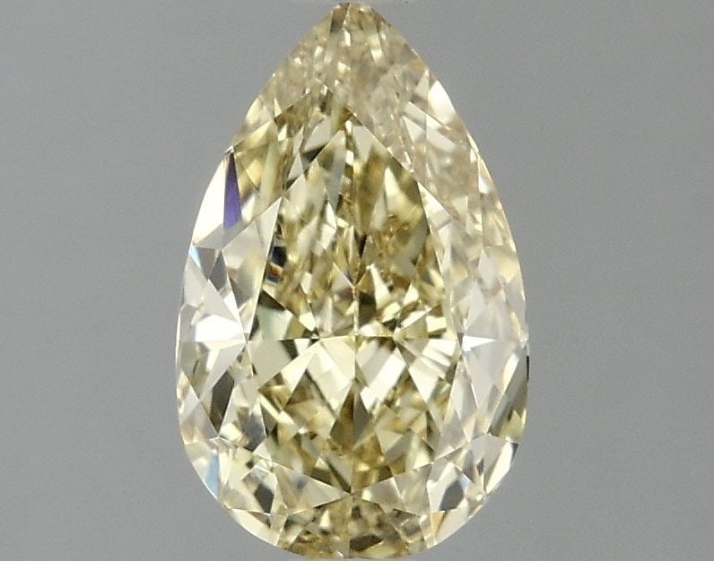 Loose Diamond - PEAR 1.54ct Fancy Intense Yellow VVS2: Loose Diamond - PEAR 1.54ct Fancy Intense Yellow VVS2 Source: This is a real non-mined Diamond that has been grown in a lab Shape: PEAR Carats: 1.54 Color: Fancy Intense Yellow Certification: IGI Vide